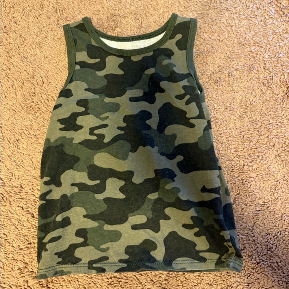 Garanimals Green Camo Kids Tank Top